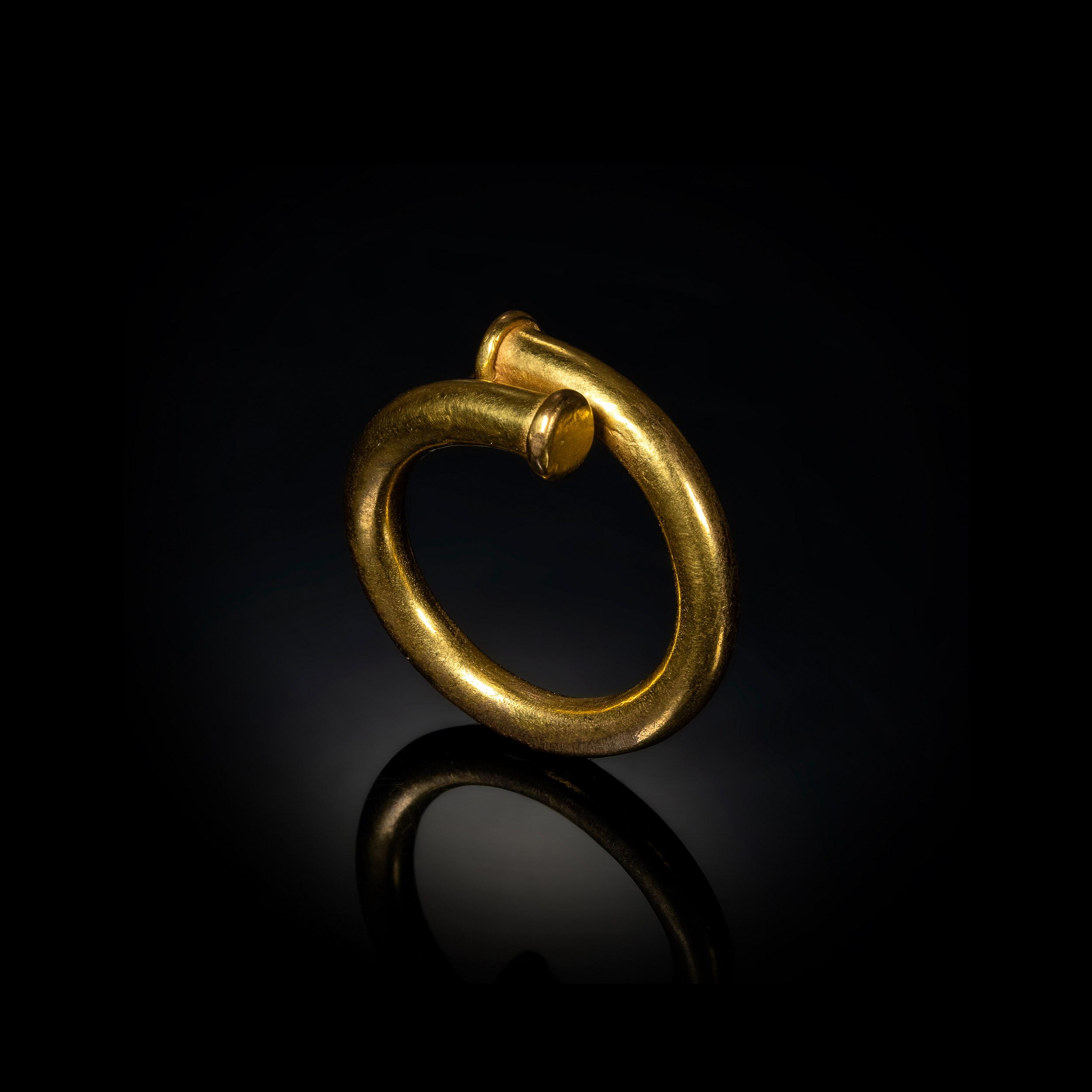 A 18th century Western Asia ring.